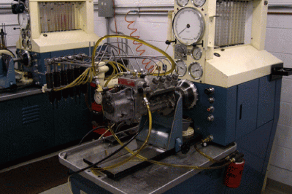 Diesel fuel injection test bench Prince George BC